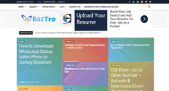 Desktop Screenshot of baztro.com