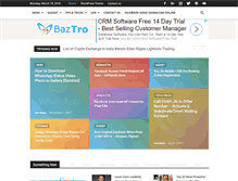 Tablet Screenshot of baztro.com
